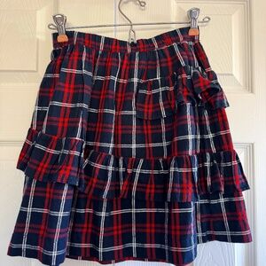 Girls Crew Cuts Plaid Skirt size 12